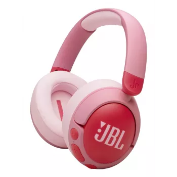JBL Junior 470NC Belaidės ausinės su triukšmo slopinimu, USB-C, Bluetooth, Rožinė