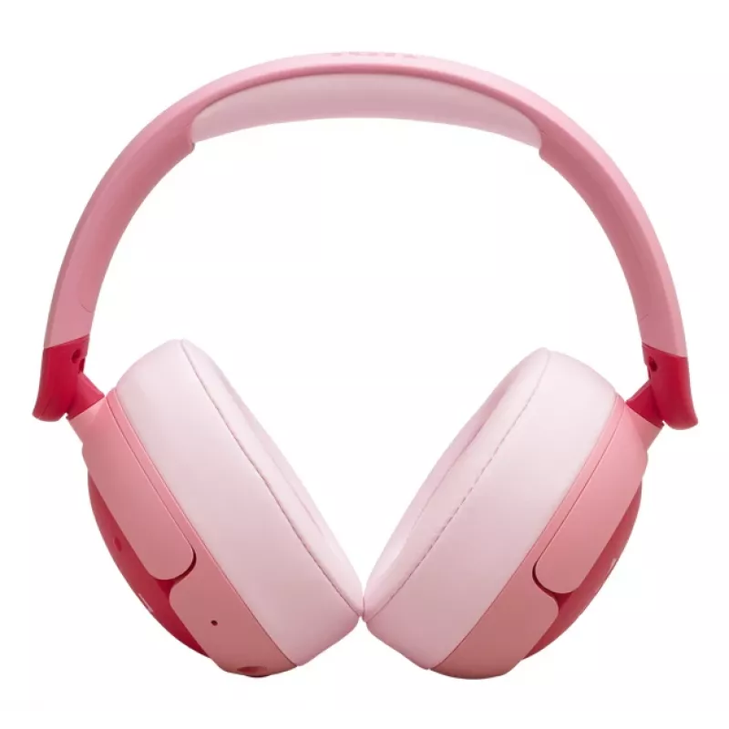 JBL Junior 470NC Belaidės ausinės su triukšmo slopinimu, USB-C, Bluetooth, Rožinė