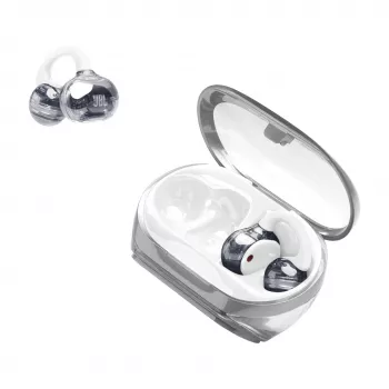 Ausinės JBL Soundgear Clips, belaidės TWS, atviro tipo, kabinamos, baltos