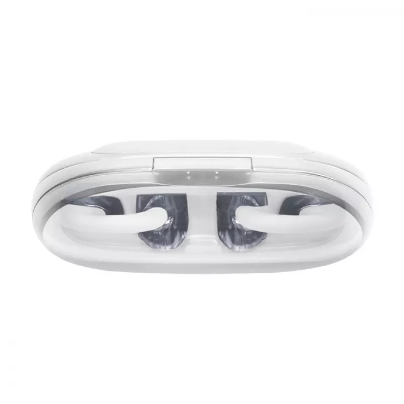 Ausinės JBL Soundgear Clips, belaidės TWS, atviro tipo, kabinamos, baltos