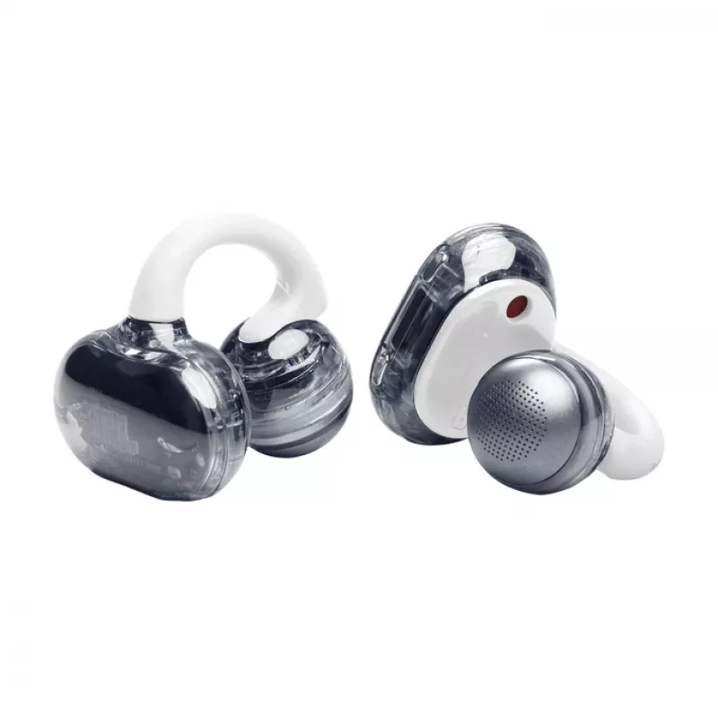 Ausinės JBL Soundgear Clips, belaidės TWS, atviro tipo, kabinamos, baltos