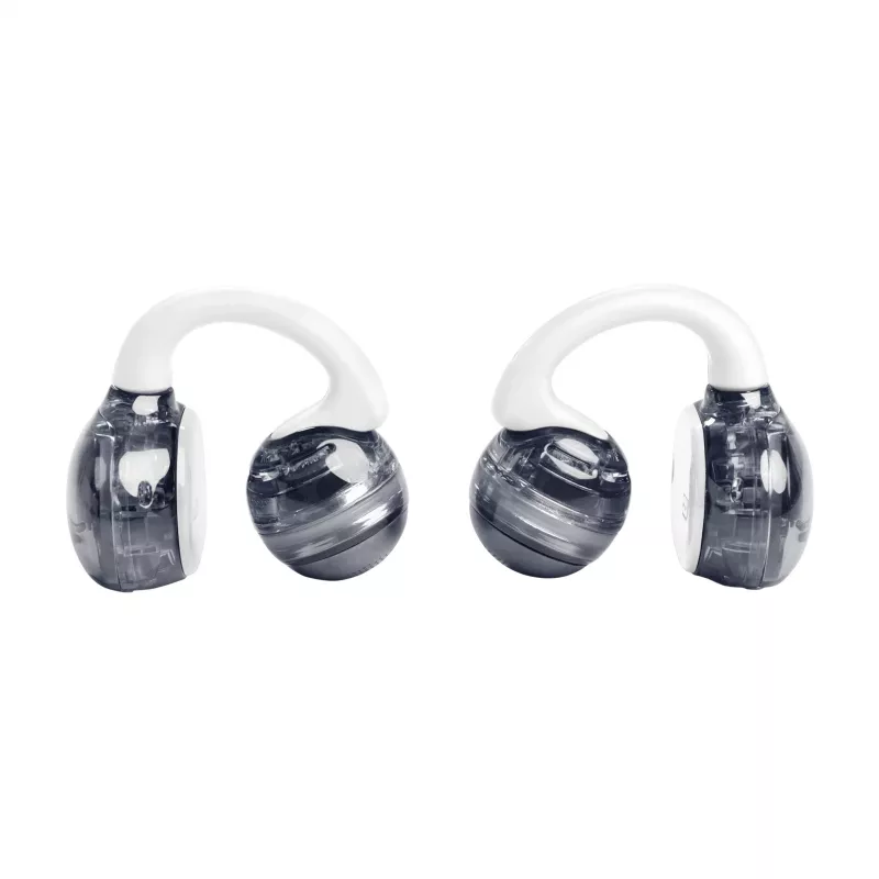 Ausinės JBL Soundgear Clips, belaidės TWS, atviro tipo, kabinamos, baltos
