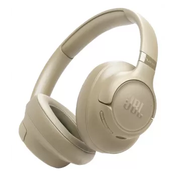 Ausinės JBL Tune 730BT belaidės Bluetooth supra-aural, 20–20000 Hz, 218,2 g, smėlio spalvos