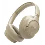 Ausinės JBL Tune 730BT belaidės Bluetooth supra-aural, 20–20000 Hz, 218,2 g, smėlio spalvos