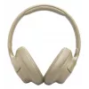 Ausinės JBL Tune 730BT belaidės Bluetooth supra-aural, 20–20000 Hz, 218,2 g, smėlio spalvos