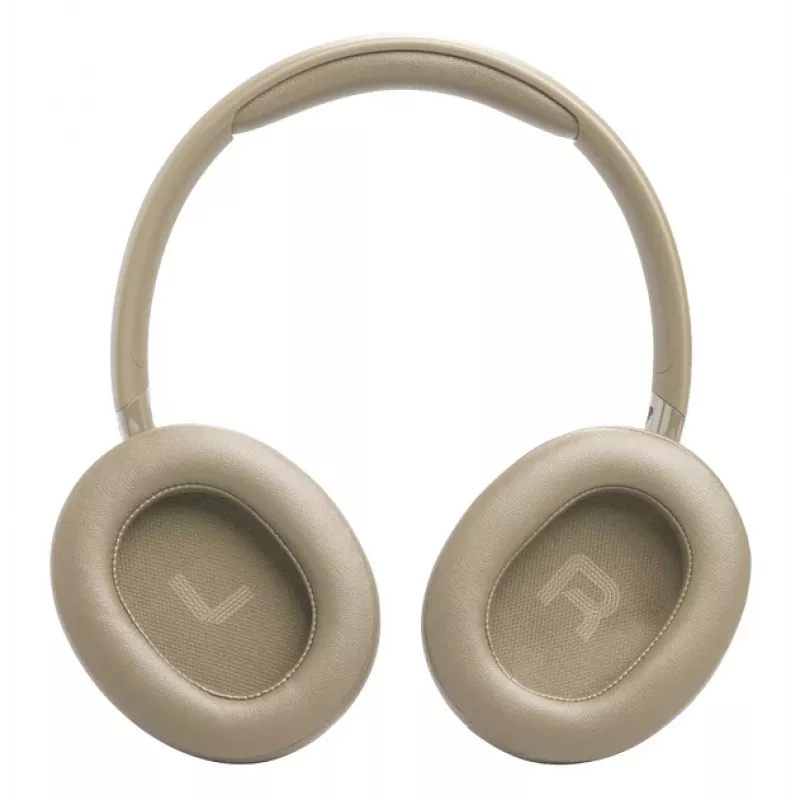 Ausinės JBL Tune 730BT belaidės Bluetooth supra-aural, 20–20000 Hz, 218,2 g, smėlio spalvos