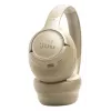 Ausinės JBL Tune 730BT belaidės Bluetooth supra-aural, 20–20000 Hz, 218,2 g, smėlio spalvos