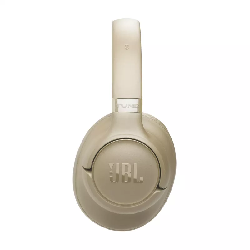Ausinės JBL Tune 730BT belaidės Bluetooth supra-aural, 20–20000 Hz, 218,2 g, smėlio spalvos