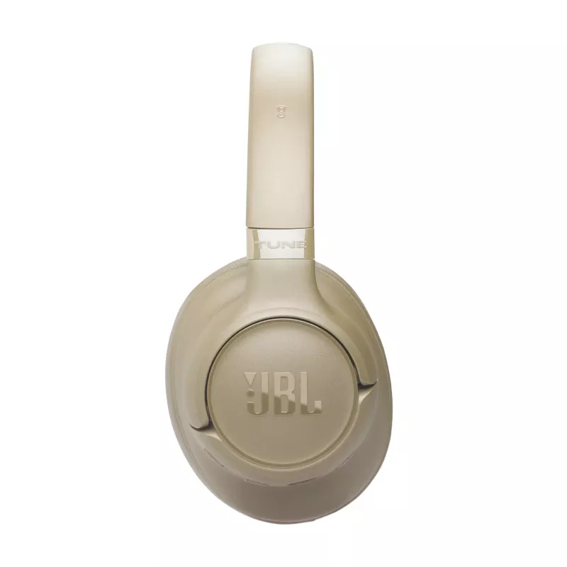 Ausinės JBL Tune 730BT belaidės Bluetooth supra-aural, 20–20000 Hz, 218,2 g, smėlio spalvos