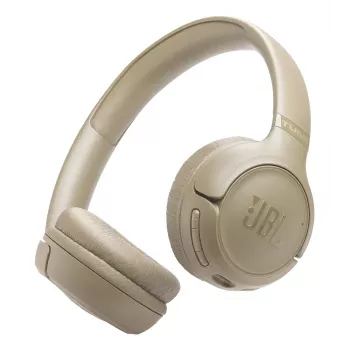 JBL Tune 530BT Belaidės ausinės ant galvos, Bluetooth 6.0, USB Type-C, smėlio spalvos