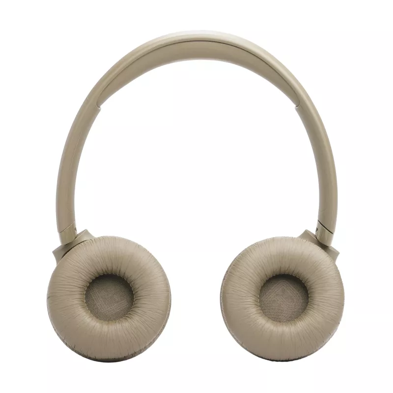 JBL Tune 530BT Belaidės ausinės ant galvos, Bluetooth 6.0, USB Type-C, smėlio spalvos