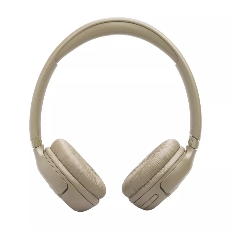 JBL Tune 530BT Belaidės ausinės ant galvos, Bluetooth 6.0, USB Type-C, smėlio spalvos