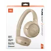 JBL Tune 530BT Belaidės ausinės ant galvos, Bluetooth 6.0, USB Type-C, smėlio spalvos