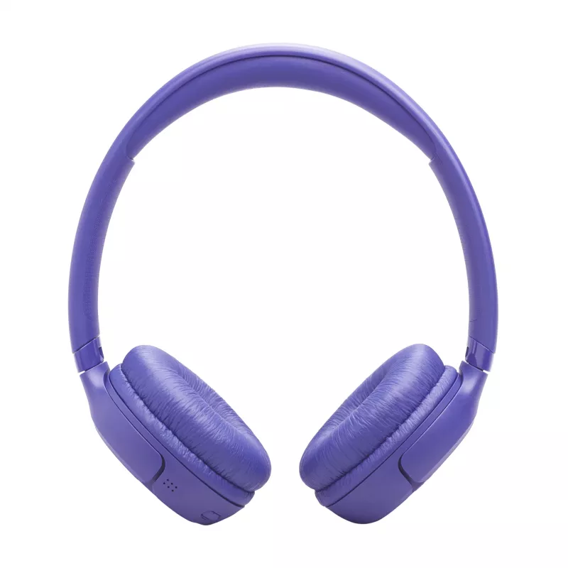 Ausinės JBL Tune 530BT belaidės Bluetooth 6.0 viršutinės ausinės, 20–20000 Hz, 151 g, violetinės