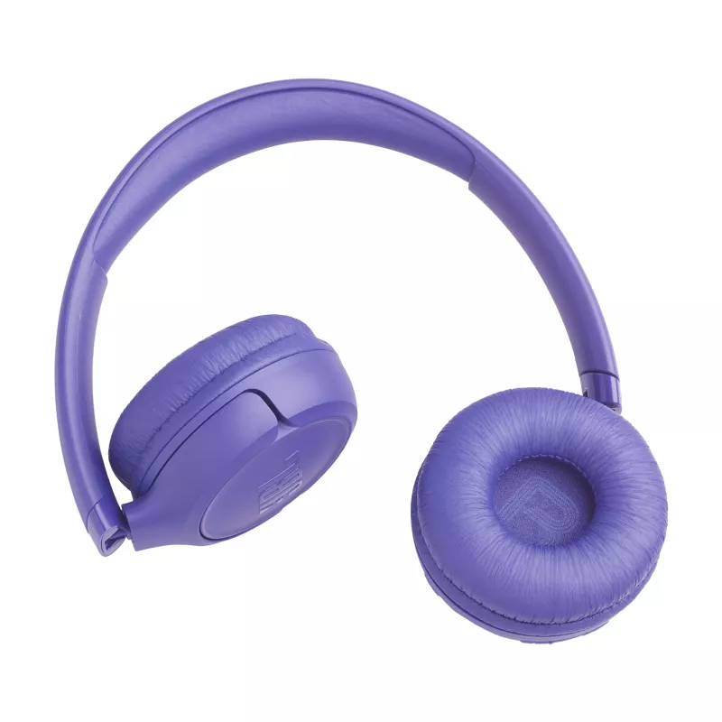 Ausinės JBL Tune 530BT belaidės Bluetooth 6.0 viršutinės ausinės, 20–20000 Hz, 151 g, violetinės