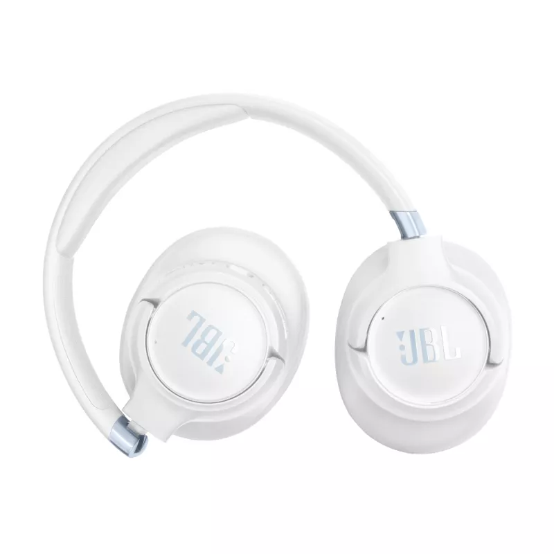 JBL Tune 780NC belaidės ausinės su ANC, Bluetooth, USB-C, balta