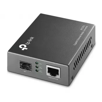 TP-Link Gigabit SFP medijos keitiklis MC220L, 1000 Mbit/s, daugiamodis, vienmodis