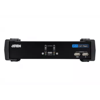 ATEN CS1762A USB 2.0 DVI KVM jungiklis, juodas