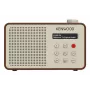 Kenwood CRM25DABT nešiojamas skaitmeninis radijo imtuvas, mocha