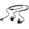 HP Earbuds Black ausinės 150, laidinės, skambučiams/muzikai, 20–20000 Hz, 15 g, juodos