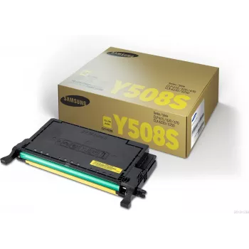 Geltonas tonerio kasetė Samsung CLT-Y5082S – spalvotas lazerinis, 2000 puslapių, 1 vnt.