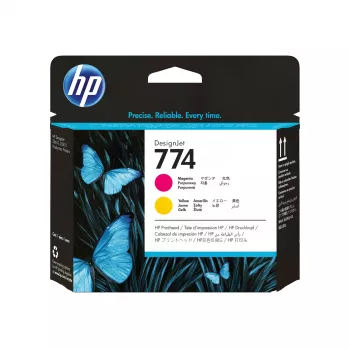 HP 774 rašymo galvutė (purpurinė/geltona) DesignJet