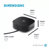 HP USB-C Dock G5, USB 3.2 Gen 1 Type-C dokų stotelė, juoda