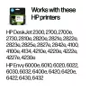 HP 305XL didelės talpos originali rašalo kasetė, ciangentinė, purpurinė, geltona, 1 vnt., 200 puslapių