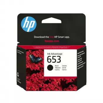 HP 653 Original Ink Advantage kasetė, juoda