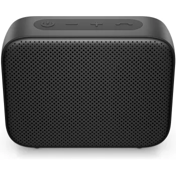 HP Black Bluetooth Speaker 350, belaidis, USB Type-C, monofoninis nešiojamasis garsiakalbis, juodas, stačiakampis, mygtukai