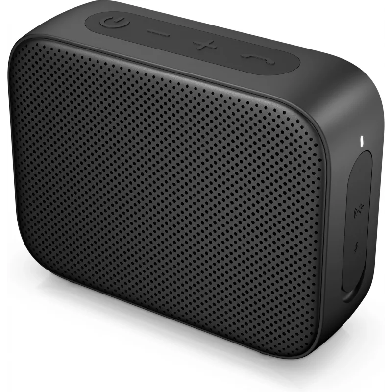 HP Black Bluetooth Speaker 350, belaidis, USB Type-C, monofoninis nešiojamasis garsiakalbis, juodas, stačiakampis, mygtukai