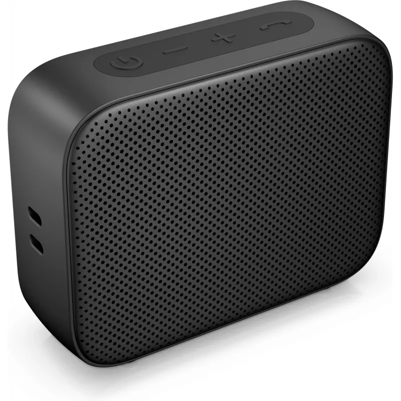 HP Black Bluetooth Speaker 350, belaidis, USB Type-C, monofoninis nešiojamasis garsiakalbis, juodas, stačiakampis, mygtukai