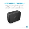 HP Black Bluetooth Speaker 350, belaidis, USB Type-C, monofoninis nešiojamasis garsiakalbis, juodas, stačiakampis, mygtukai