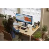 HP P34hc G4 WQHD USB-C lenktas monitorius, 86,4 cm (34 col.), 3440 x 1440 pikselių, Wide Quad HD, LCD, 5 ms, juodas