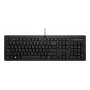 HP 125 laidinė klaviatūra, pilno dydžio USB membrana, QWERTY, juoda