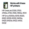 HP 305 2 vnt. rinkinys Tri-spalvotas/Juodas originalios kasetės, Juoda, Žydra, Purpurinė, Geltona, Dažų pagrindu, Pigmentų pagrindu, 2 vnt., 120 puslapių, 100 puslapių