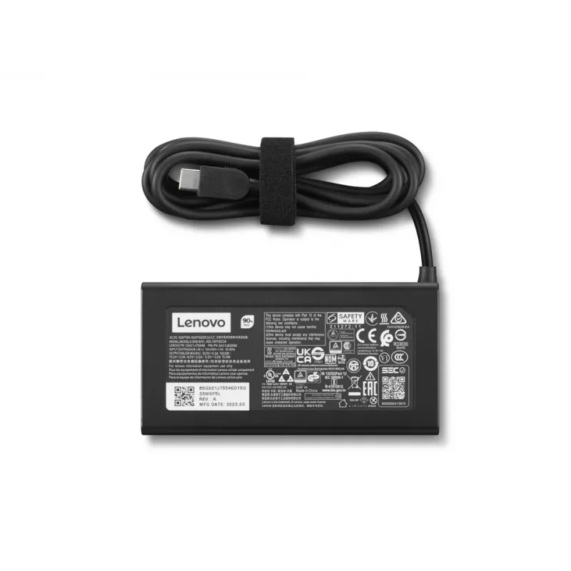 Lenovo 4X21M37473 maitinimo adapteris / keitiklis Vidaus 100 W Juoda