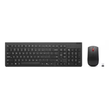 Lenovo 4X31R64462 belaidė klaviatūra su pele, RF Wireless + Bluetooth, daniškas išdėstymas, juoda