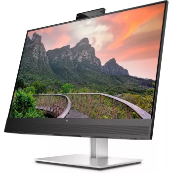 HP E27m G4 QHD USB-C konferencinis monitorius, 68,6 cm (27 colių), 2560 x 1440 pikselių, Quad HD, LCD, 5 ms, juoda, sidabrinė