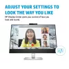 HP E27m G4 QHD USB-C konferencinis monitorius, 68,6 cm (27 colių), 2560 x 1440 pikselių, Quad HD, LCD, 5 ms, juoda, sidabrinė