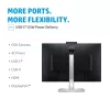 HP E27m G4 QHD USB-C konferencinis monitorius, 68,6 cm (27 colių), 2560 x 1440 pikselių, Quad HD, LCD, 5 ms, juoda, sidabrinė