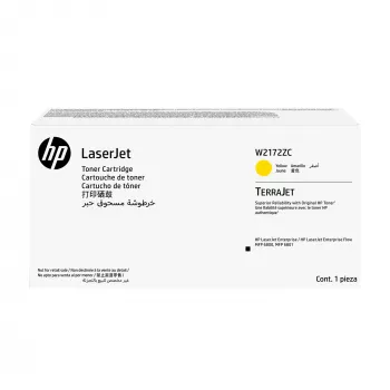 HP W2172ZC Geltonas originalus lazerio kasetė HP TerraJet
