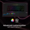 HyperX Alloy Origins 65 – mechaninė žaidimų klaviatūra, HX Aqua (JAV išdėstymas)