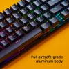 HyperX Alloy Origins 65 – mechaninė žaidimų klaviatūra, HX Aqua (JAV išdėstymas)