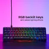 HyperX Alloy Origins 65 – mechaninė žaidimų klaviatūra, HX Aqua (JAV išdėstymas)