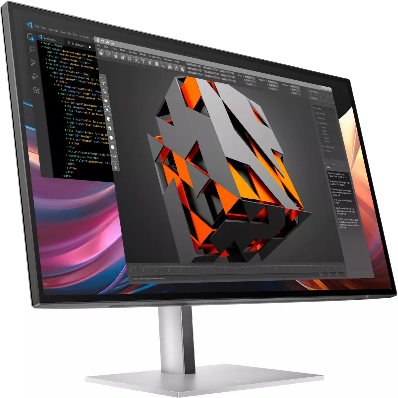 HP Series 7 Pro 27 colių QHD monitorius - 727pq, 68,6 cm (27 colių), 2560 x 1440 pikselių, Quad HD, LCD, 5 ms