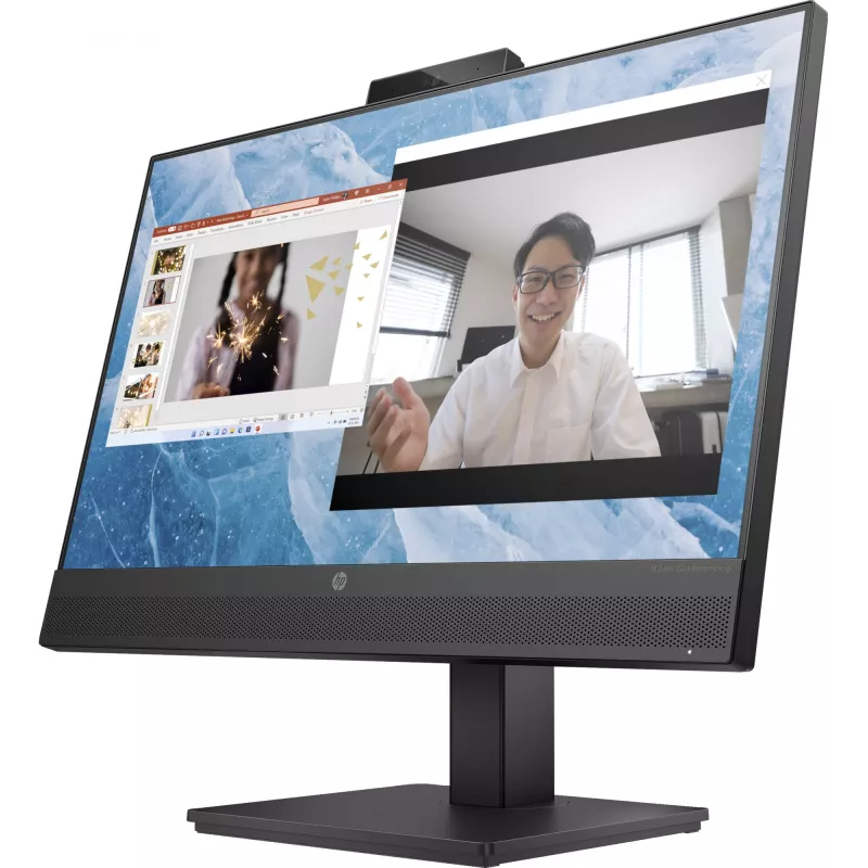 HP M24m konferencinis monitorius, 60,5 cm (23,8 colio), 1920 x 1080 pikselių, Full HD, LED, 5 ms, juodas