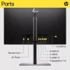 HP E24q G5 QHD Monitor, 60.5 cm (23.8 colio), 2560 x 1440 pikselių, Quad HD, LCD, 5 ms, juodas