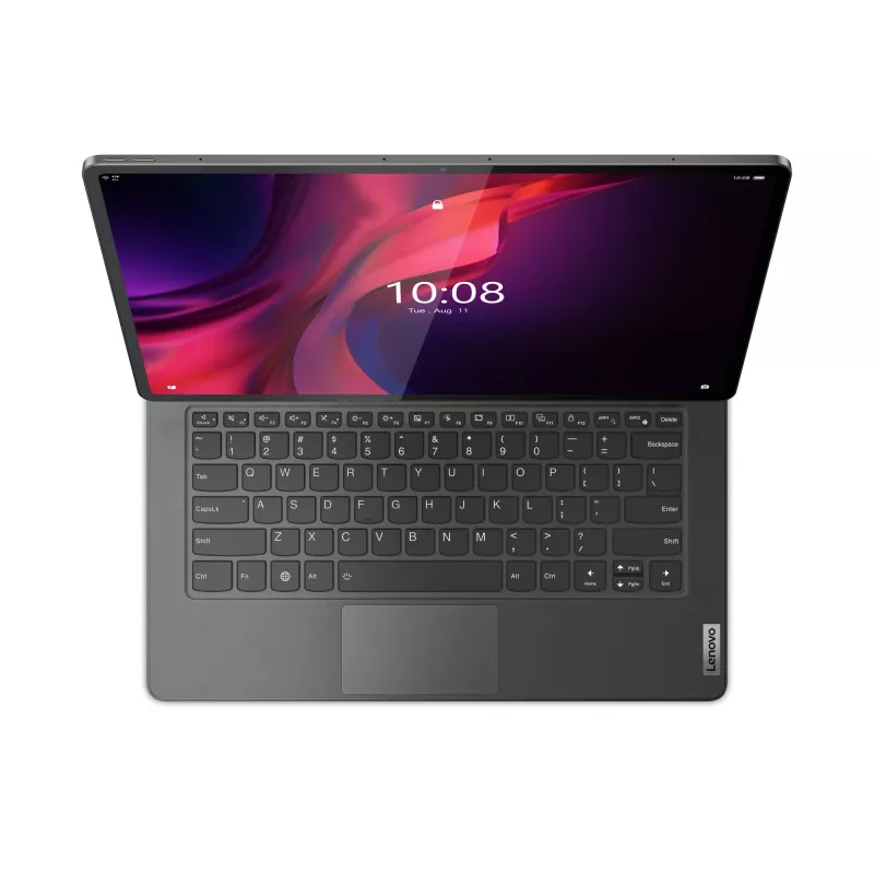 Lenovo Tab Extreme klaviatūra su lietimui jautria pele, Pogo Pin, pilka