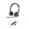 HP Poly Blackwire 3320 USB-A ausinės, laidinės, biurui/skambučių centrui, 130 g, juodos